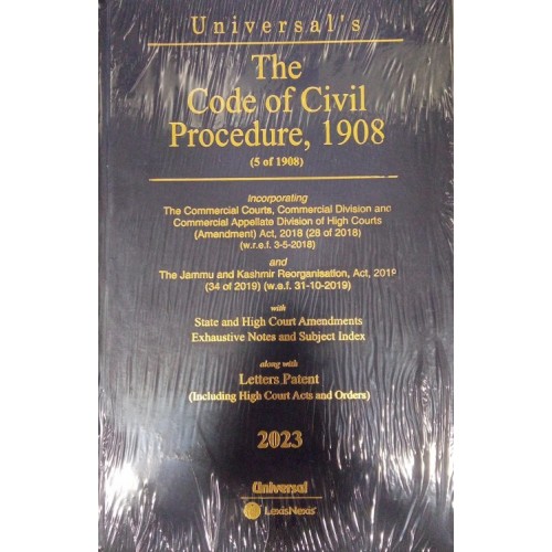 Universal's Code of Civil Procedure, 1908 with State & High Court Amendments with Letters Patent [CPC Edn. 2023] | LexisNexis